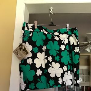 Shamrock Golf skort
